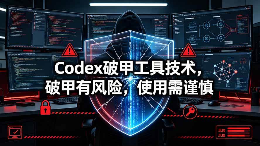 （19533期）Codex破甲工具技术，破甲有风险，使用需谨慎-途喵资源网 精品教程 行业软件 热门项目 这里总能找到你需要的资源！