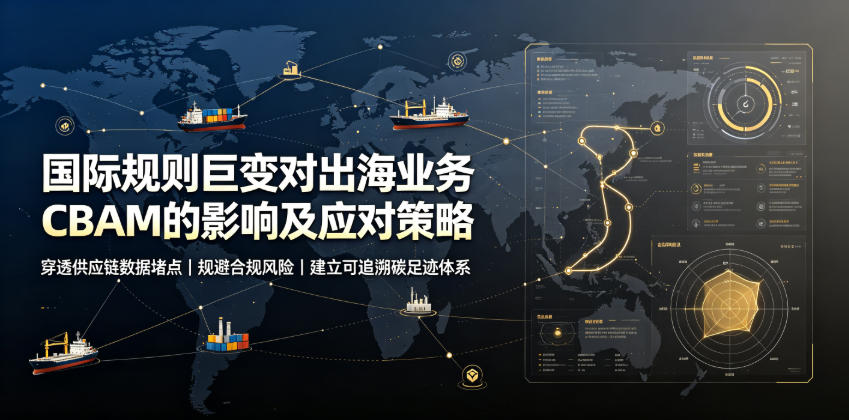 国际规则巨变对出海业务CBAM的影响及应对策略，帮助企业穿透供应链数据堵点，规避合规风险-途喵资源网 精品教程 行业软件 热门项目 这里总能找到你需要的资源！