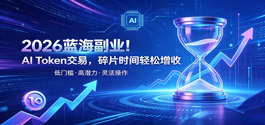 AI Token算力赛道！普通人可入局的数字副业，零门槛快速起步-途喵资源网 精品教程 行业软件 热门项目 这里总能找到你需要的资源！