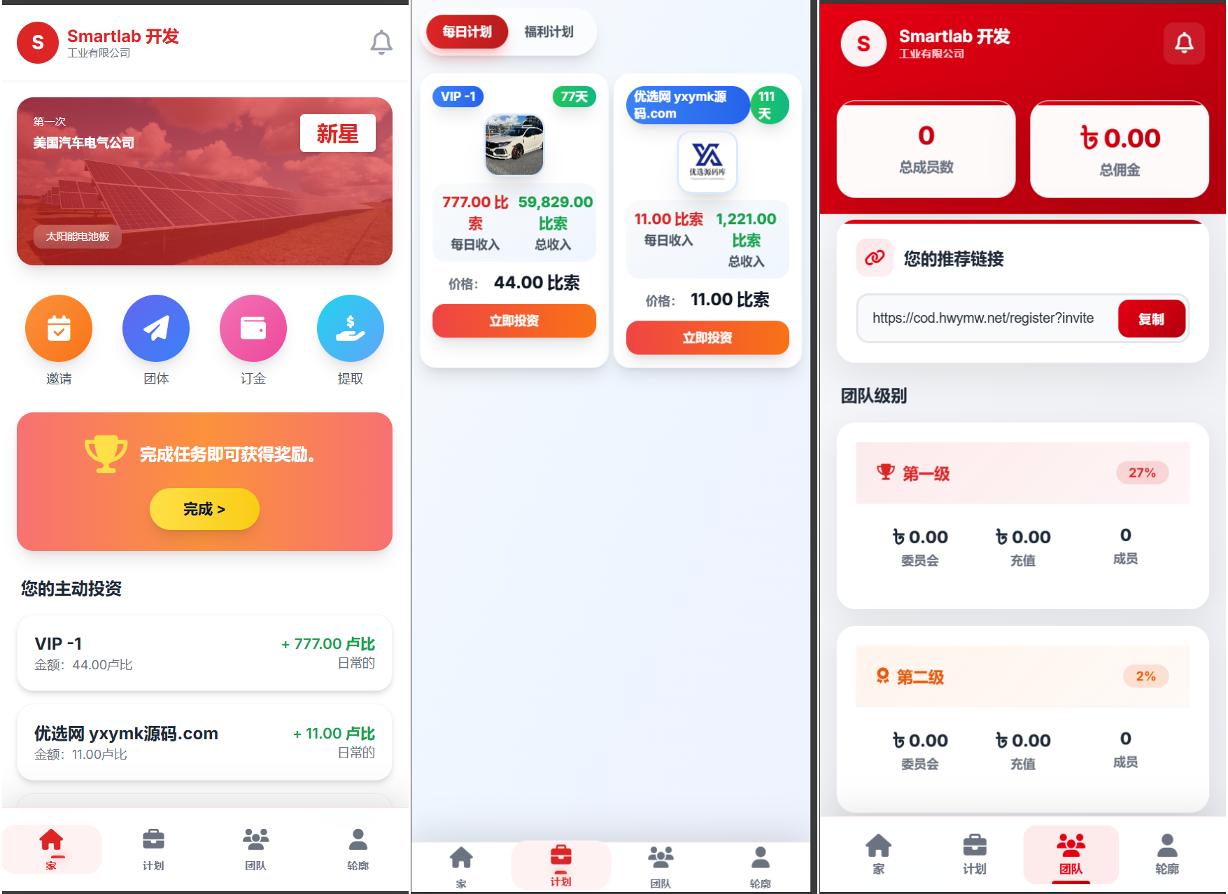 海外汽车电气投资理财源码/三级分销/可自定义产品-途喵资源网 精品教程 行业软件 热门项目 这里总能找到你需要的资源！