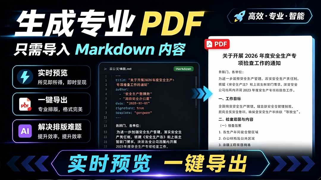 （19224期）只需导入 Markdown 内容，实时预览一键导出专业 PDF！轻松解决AI生成内容排版问题 Presto-途喵资源网 精品教程 行业软件 热门项目 这里总能找到你需要的资源！