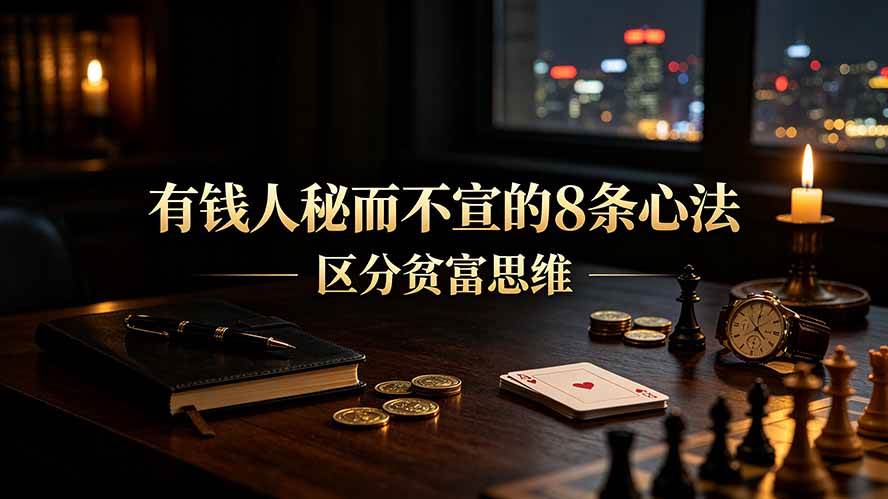 （19413期）付费文章：有钱人秘而不宣的8条心法｜区分贫富思维-途喵资源网 精品教程 行业软件 热门项目 这里总能找到你需要的资源！